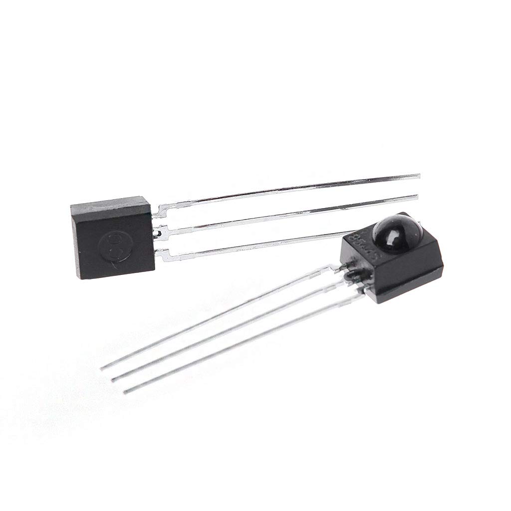 BELTI 2Pcs Dip-3 IC TSOP4838 Tubi Ricevitore IR 38Khz Modulo di radiazione a infrarossi remoto