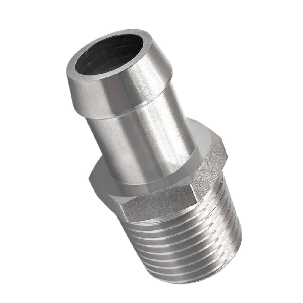 1/2 NPT Thread 5/8 Hook Connector Compatible with Vehicle Intake Manifold Heater Hose