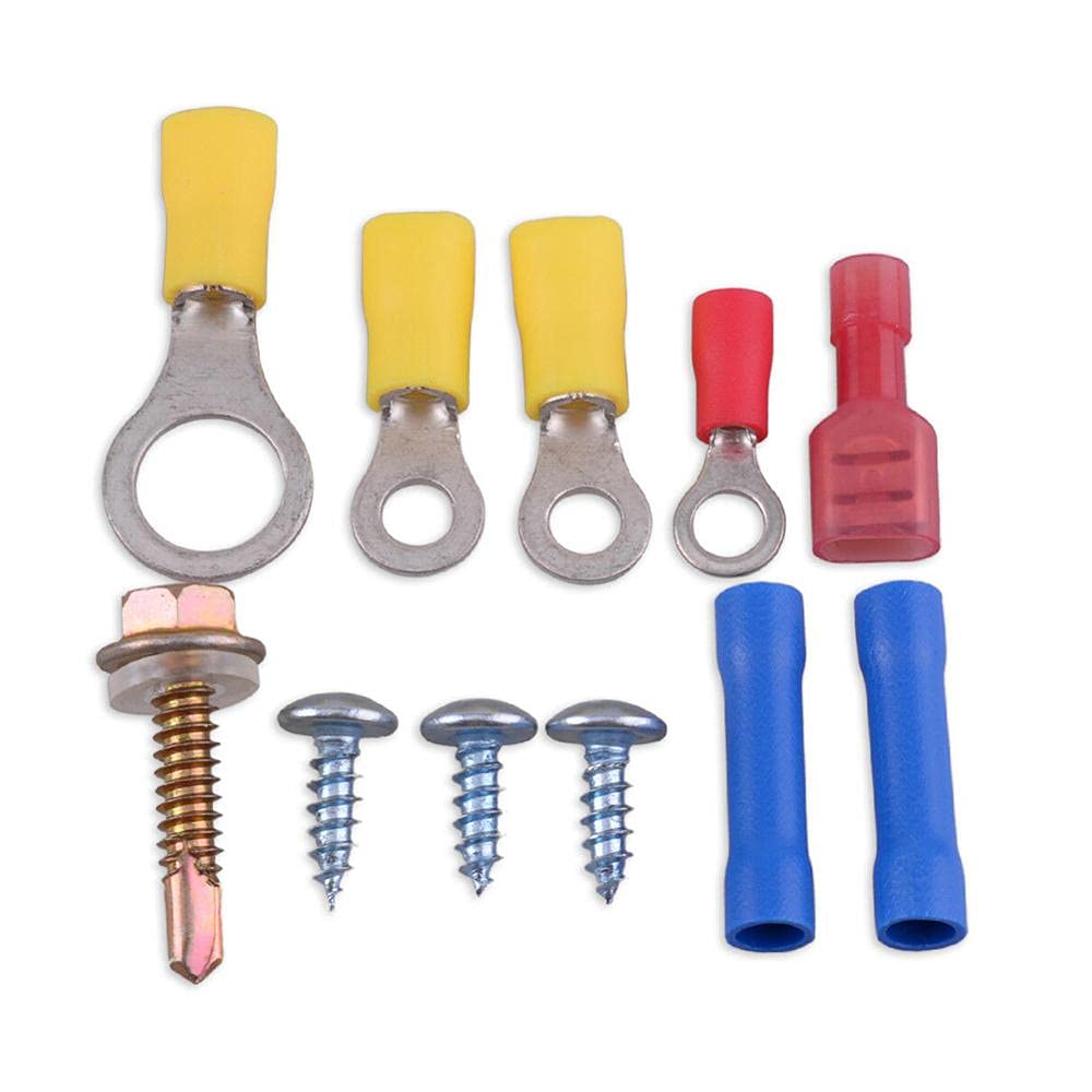 175-185 degrés Kit de Thermostat de Ventilateur de Refroidissement électrique Capteur de température Interrupteur de température 40 50 60 amp Kit de Relais
