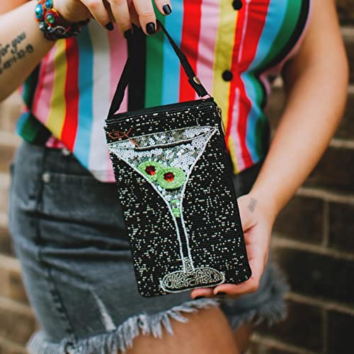 Bamboo Trading Company SHB405 Dirty Martini Club Bag, 8-inch Height3