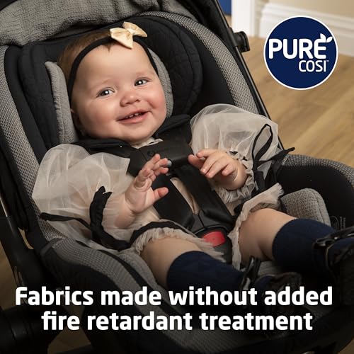 Maxi-Cosi Peri 180 Rotating Infant Car Seat, Baby Car Seat Rotating Carseat, Onyx Heritage - image 8