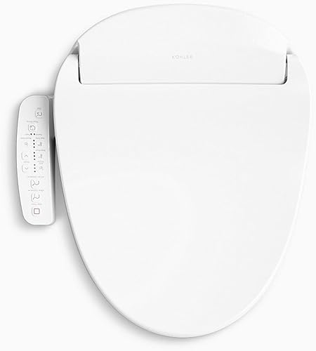 Miniatura 2 de Kohler 32331-0 Purewash - Asiento de inodoro con bidé, redondo, color blanco