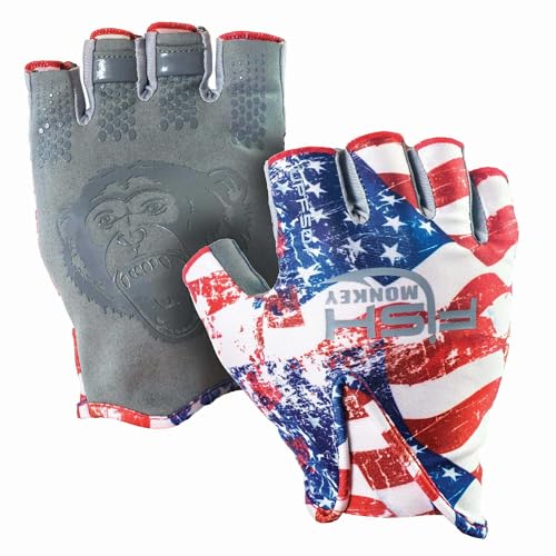 Fish Monkey Stubby Guide Glove - Americana L