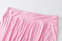 Vista 92 de Pantalones de algodón modal para mujer de AvaCostume, pantalones suaves para practicar yoga o deportes. Rojo vino