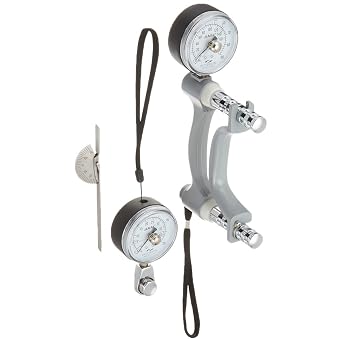 Jamar Hydraulic Hand Evaluation Kit, Includes Hydraulic Hand Dynamometer, Pinch Gauge, Finger Goniometer, Inexpensive Devices to Measure PSI, Max Force Indicator to Measure Hand & Grip Strength
