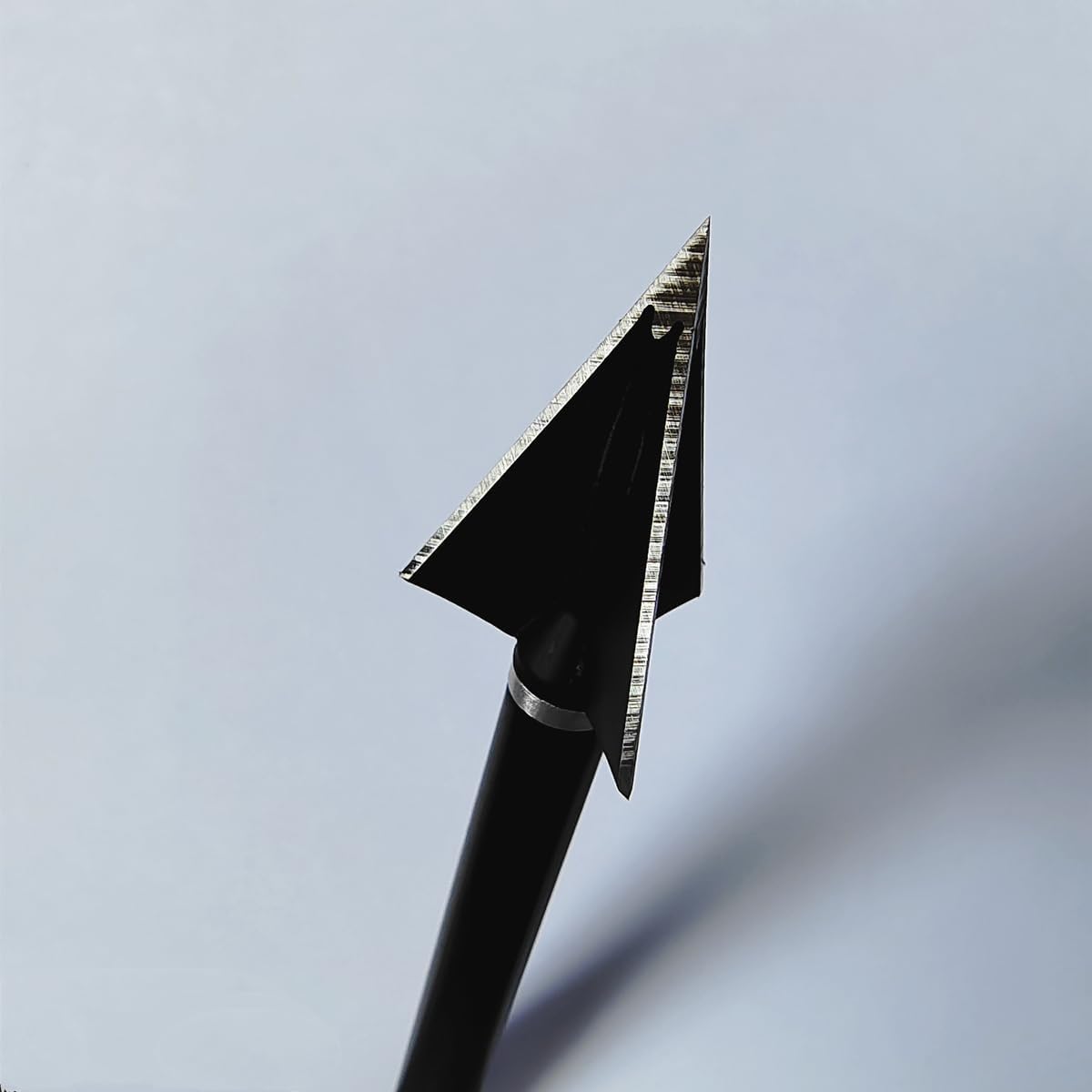 Arrowheads Hunting Broadheads with 3 Fixed Blades 100 Grain Screw-in Archery Compatible with Crossbows Bolts,Recurve and Compound Bow Arrows