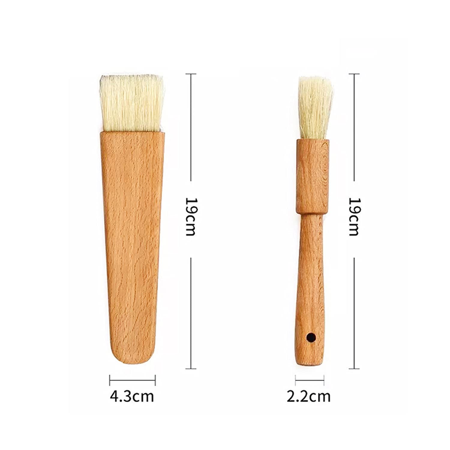 Pennello Per Dolci Zenker 35 Mm - Setola Antiaderente, Teflon, Lavabile