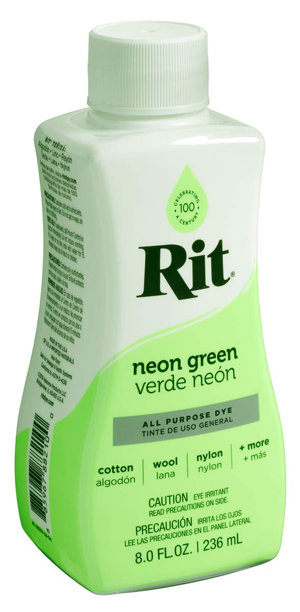 Rit All Purpose Liquid Dye 8 Fl Oz Neon Green 8 Fl oz | amzdealz