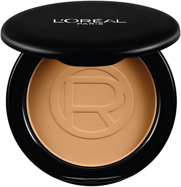 L'Oréal Paris High Coverage Compact Powder, Matte-Finish, Lightweight & Blendable, Compact Face Makeup, With SPF 32 & PA +++, Infallbile 24h Oil Killer, 250 Radiant Sand, 6g