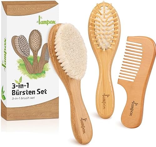 Vitry Cartel Brosse Cheveux Bébé Bois Naturel Asie 1 Pièce | Newpharma