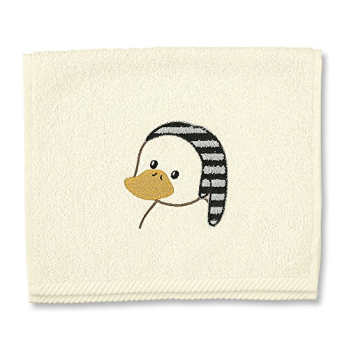 Sterntaler Kinderhandtuch Edda, Alter: ab 0 Monate, 30 x 50 cm, Beige