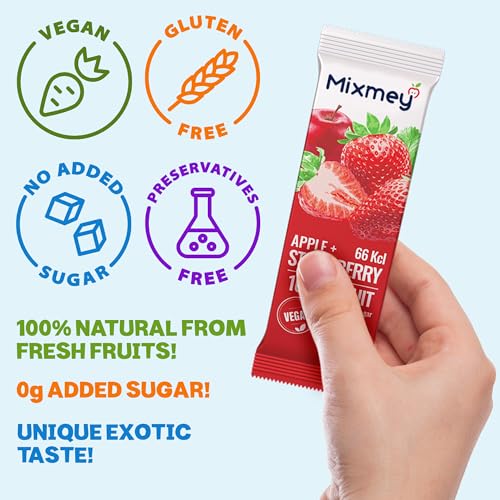 Fruit Strips Variety Pack by Ceres Gourmet, Healthy Fruit Leather, No Sugar Added Dry Fruit, Natural Snacks Bulk, Vegan, Gluten-Free Bars, 6 Flavors, 30 PCs - Image 5