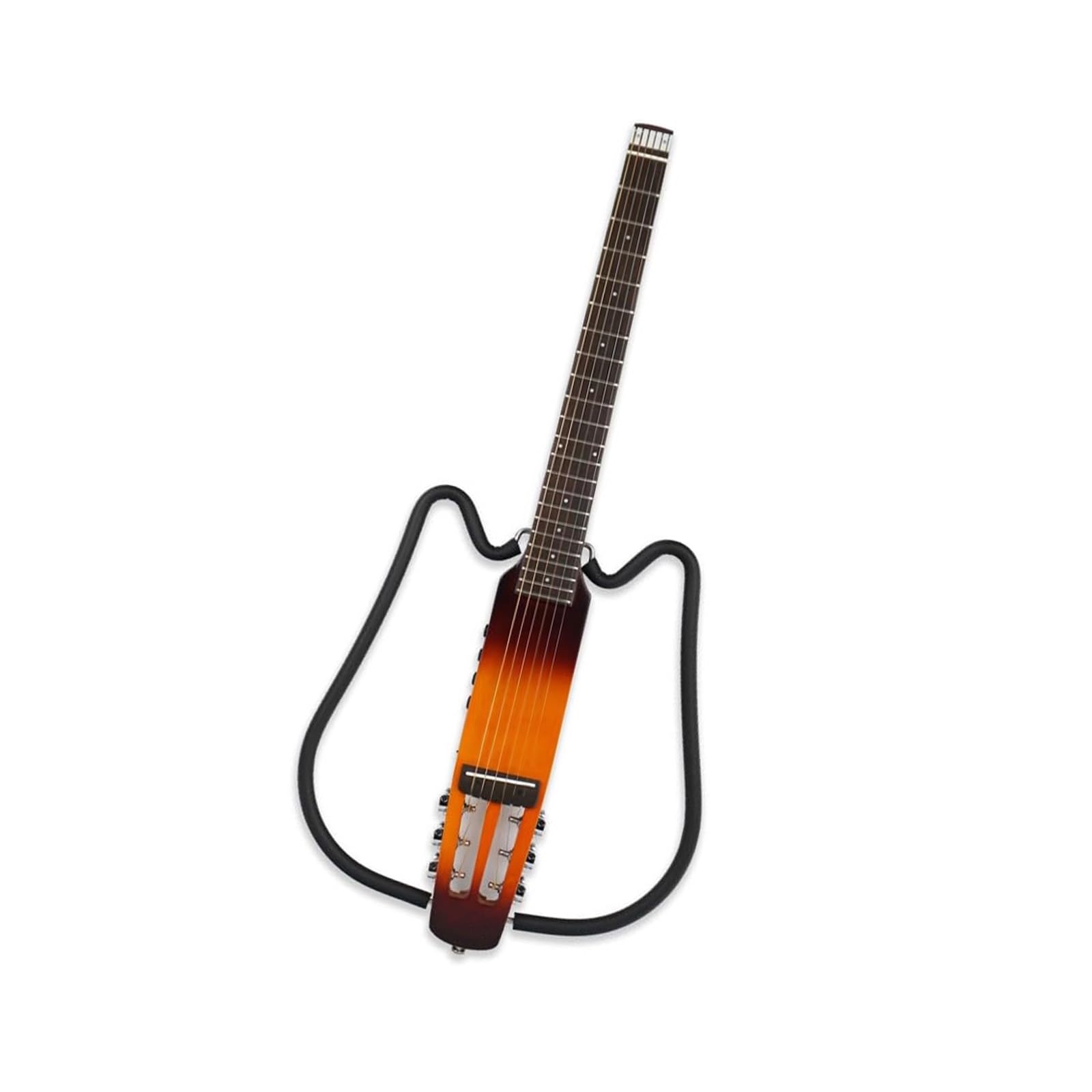 Profesjonalny Instrument Gitarowy Double Cut Hollow(Sunburst)