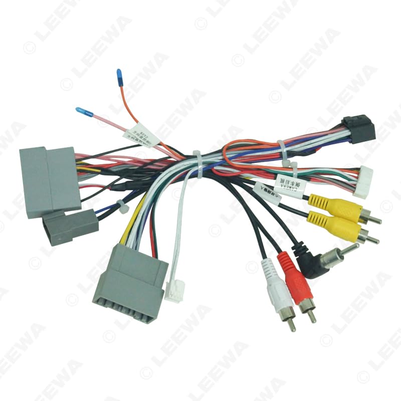 Car for Audio Wiring Harness with Canbus Box for Honda Odyssey/CRV Aftermarket 16pin Stereo Installation Wire Adapter #CA7315 - (Color Name: Harness CANBUS Box)