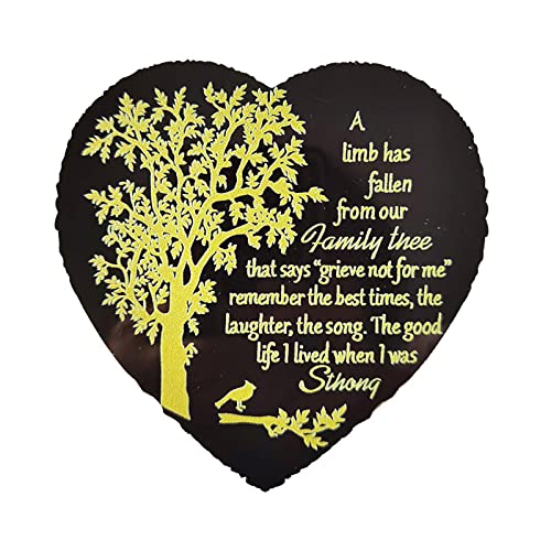 Chuanfeng Cadeau de sympathie - Cadeaux de sympathie de Signe commémoratif pour la Perte d'un être Cher, Le Souvenir et Le deuil, Cadeau d'art Fait à la Main, 3,93 * 3,93 Pouces Cover