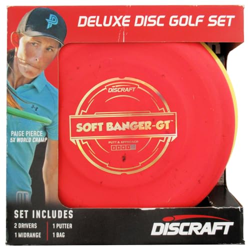 Discraft Deluxe Disc Golf Gift Set - Black Bag