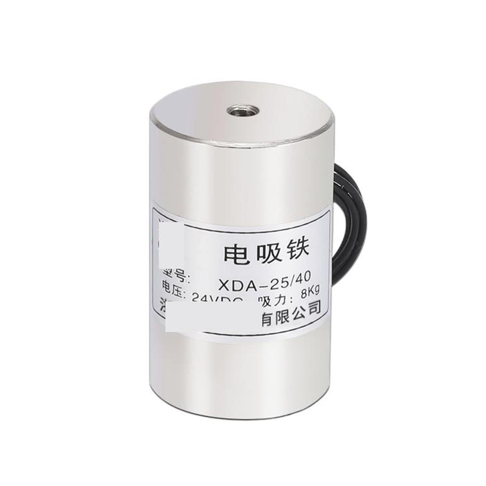 Électro-aimant à ventouse XDA-25-40 puissance d'aspiration 8kg 24vdc