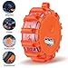 4 Pack LED Road Flares Emergency Lights, 9 Glow Modes Roadside Emergency Warning Car Safety Beacon Flashing Disc Flare Kit with Magnetic Base & Hook for Vehicles,Cars,Truck,Boat(NO Battery Included)