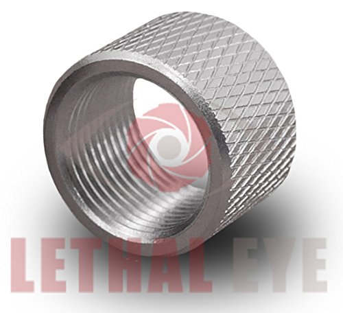 Lethal-Eye Glock Barrel Thread Protector 1/2x28 Stainless Steel for 9mm 357 Sig 11mm