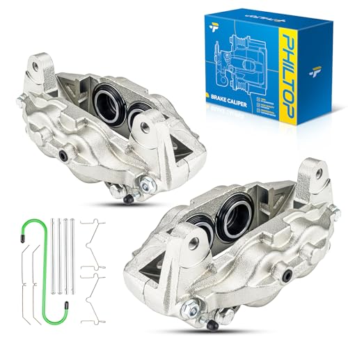 Image of PHILTOP Front Brake Calipers for 2007-2016 Toyota Tundra, 2008-2016 Sequoia