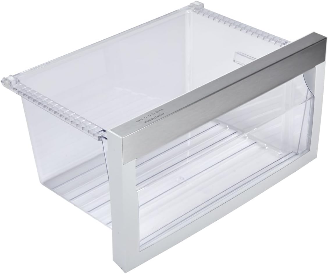 Whirlpool WPW10531081 Genuine OEM French Door Refrigerator Crisper Drawer Replacement Part - Replaces W10440273, W10531081