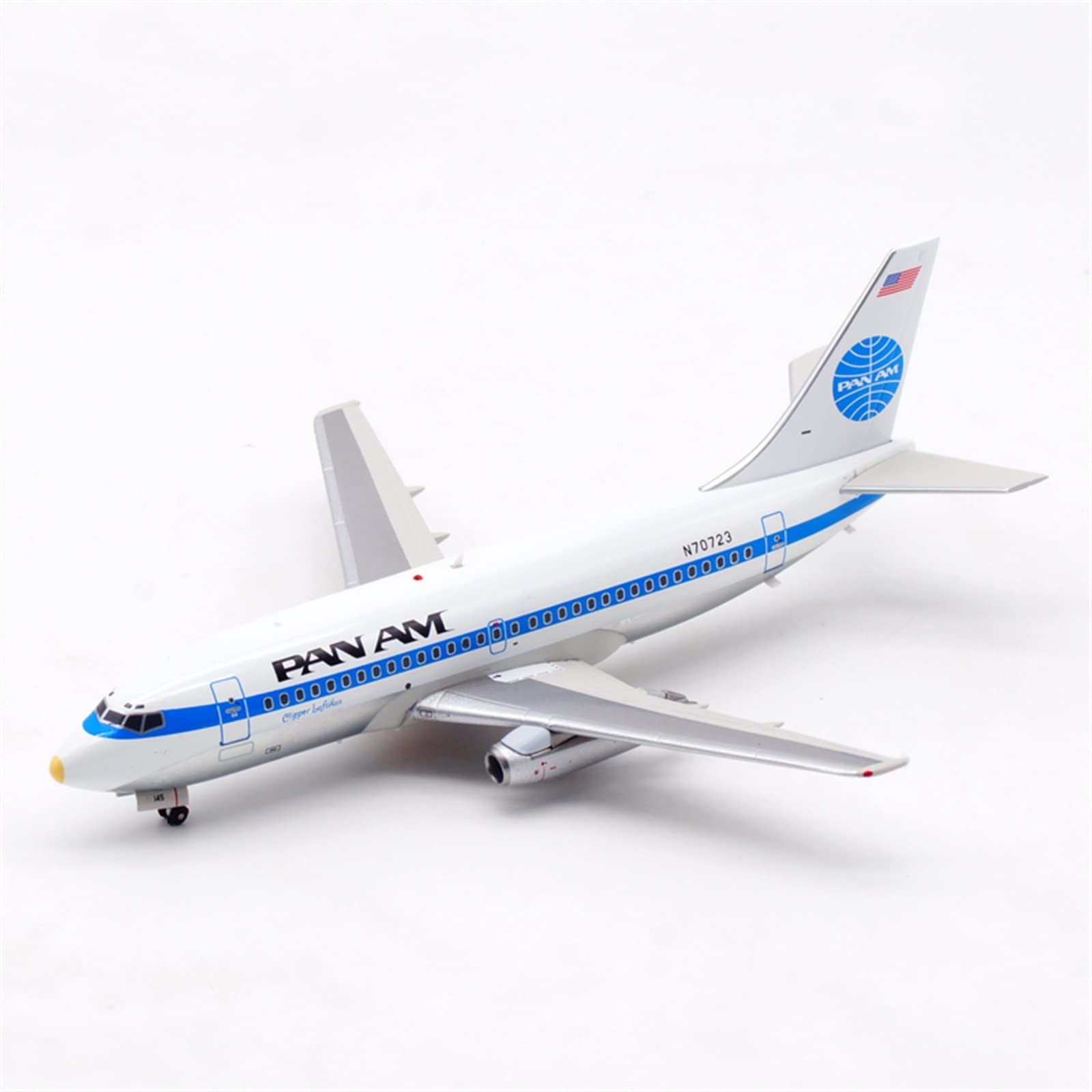 Modello di Aereo in Scala 1:200 in Lega Pan Am per Boeing