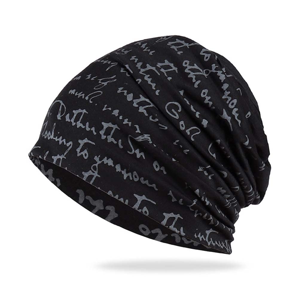 Unisex Hip-Hop Mixed Beanie & Bobble Hat
