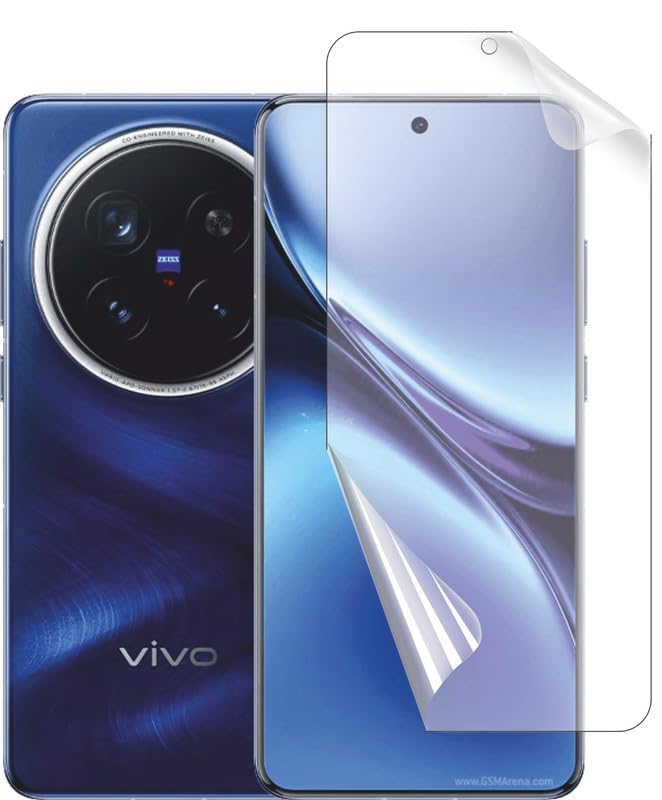 Image of AACL Matte Screen Protector for Vivo X200 5G (6.67 Inch, Pack of 1) Nano Membrane Case Friendly Full Edge to Edge Screen Coverage & Installation Kit-