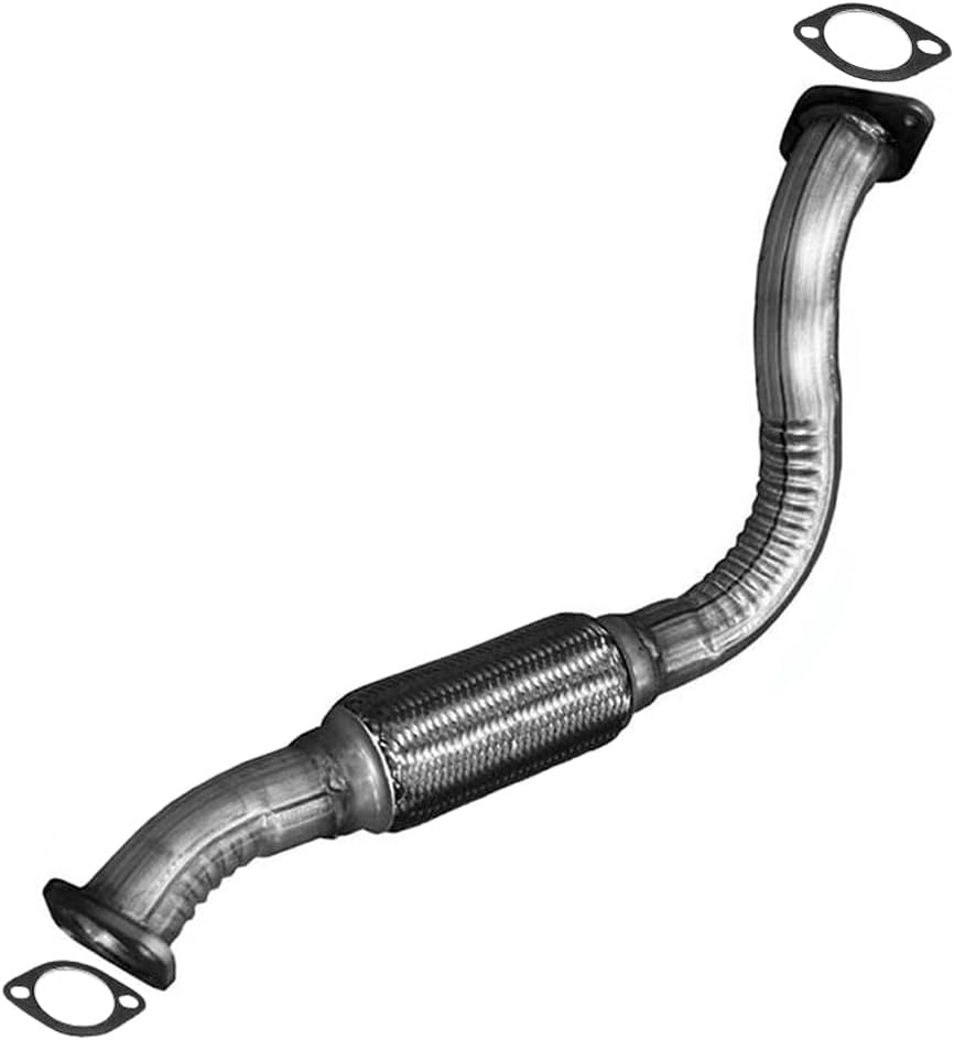 Northeastern Exhaust | Direct Fit Exhaust Front Flex Pipe Compatible for Ford Focus 2000-2004 2.0L | DOHC | Free Gaskets Included | Automotive Replacement Part