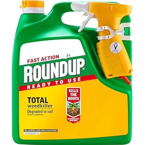 Roundup Fast Action Weedkiller, Ready to Use Cover