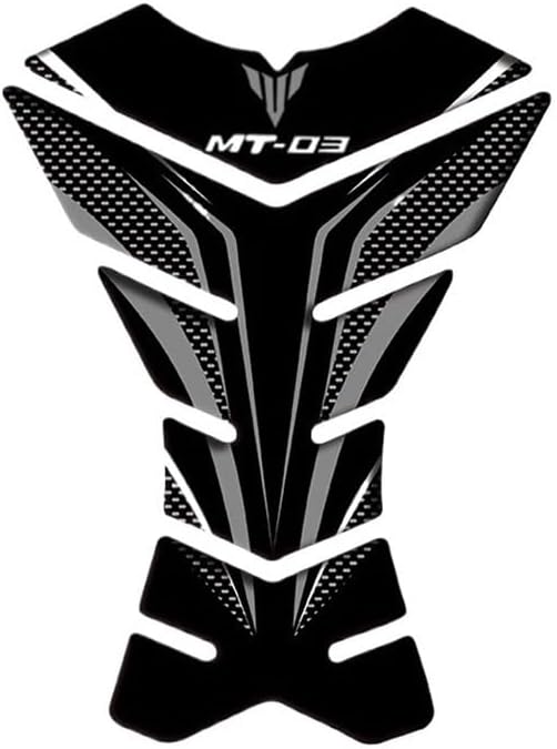 Tank Traction Pad Motorcycle Tank Pad Protector Case for MT-03 MT03 Mt03 Tank Decal Stickers