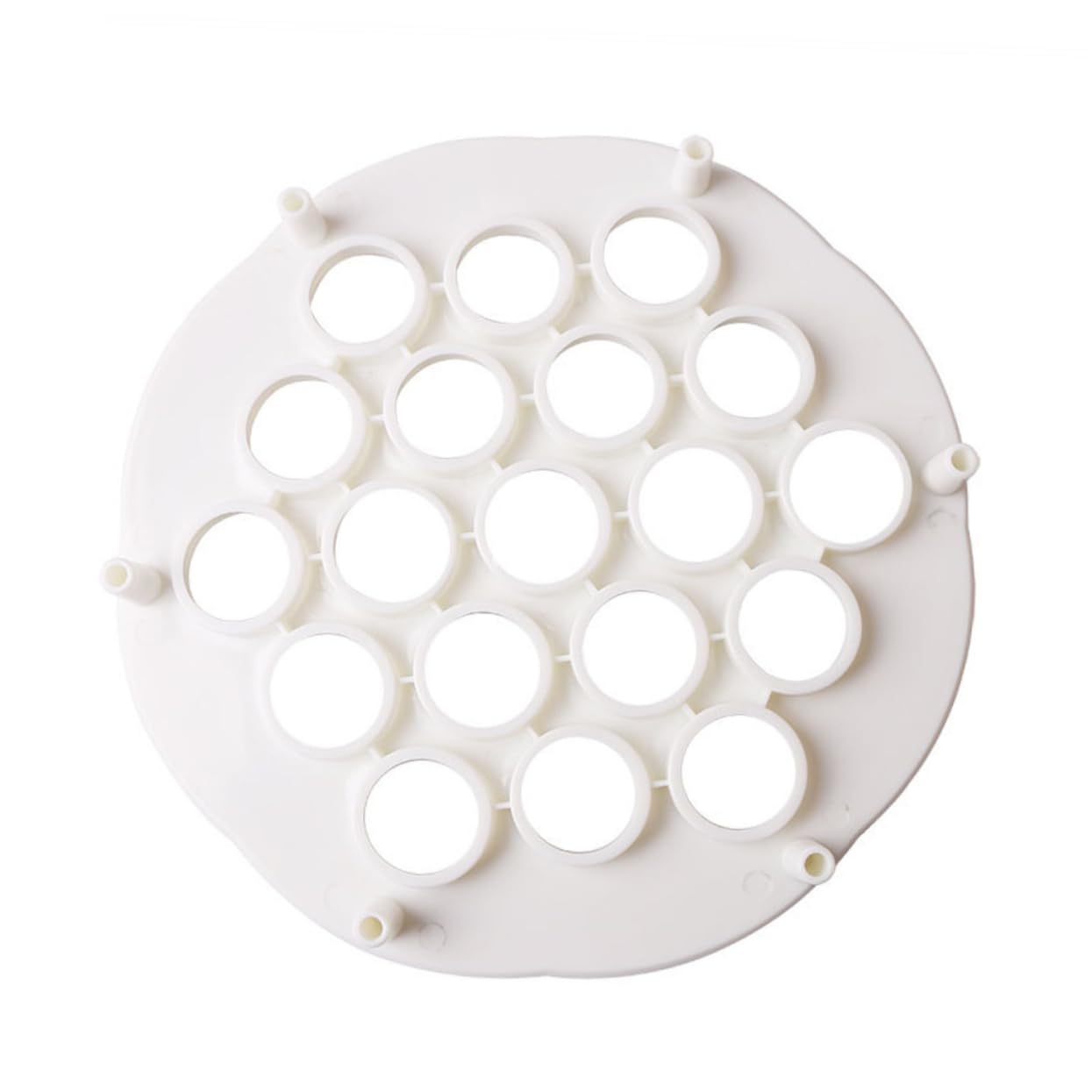 DECHOUS Multi Hole Dumpling Maker Mold Dumpling Skin Mold Creative Kitchen Gadget for Easy Dumpling Making Compact Storage for Home Ravioli Tools