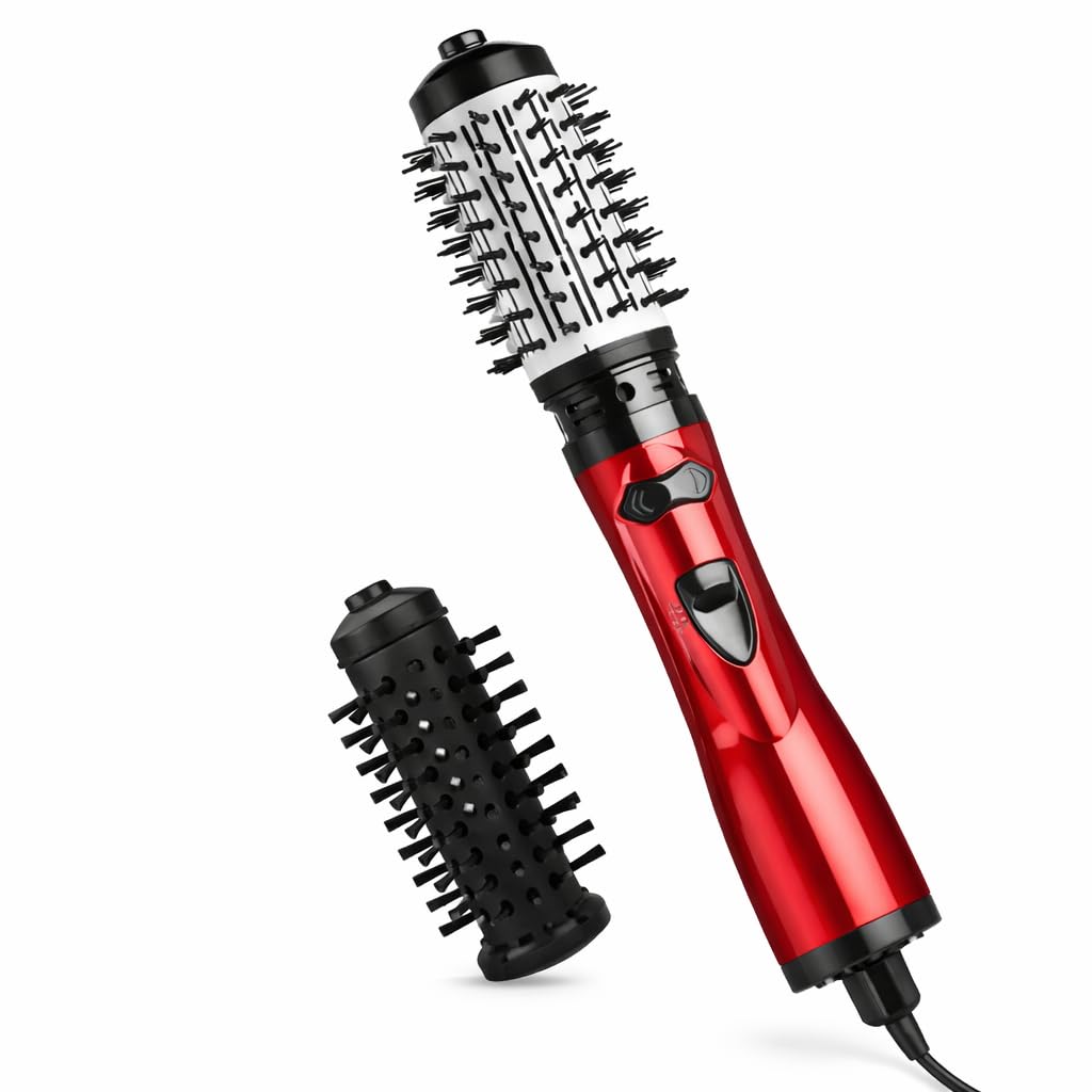 Escova Rotativa Secadora 3 em 1 Profissional 110V | Alisa, Modela e Dá Volume com