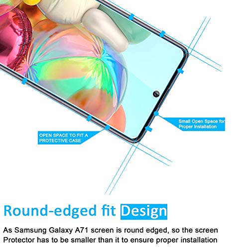 NEW'C 2 Pezzi, Vetro Temperato per Samsung Galaxy