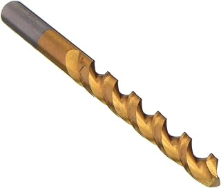Westward Jobber Drill Bit, 37, High Speed Steel, TiN 6PRT5-1 Each