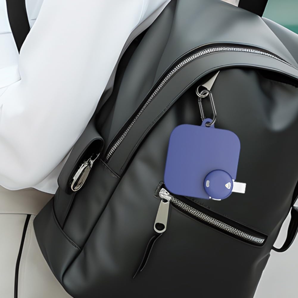 Kalokairi Stoßfeste Silikonhülle für Soundcore Work AI Voice Recorder, sturzsichere Schutzhülle mit tragbarem Design, kompatibel mit Schwarz/Weiß-Optionen, Schwarz