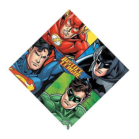 Fun Express Justice League Napkins Cover