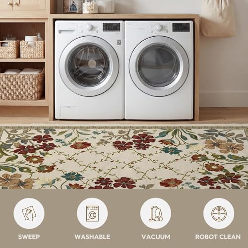 Tapete decorativo Artoid Mode 2x3 pies antideslizante lavable miniatura 6