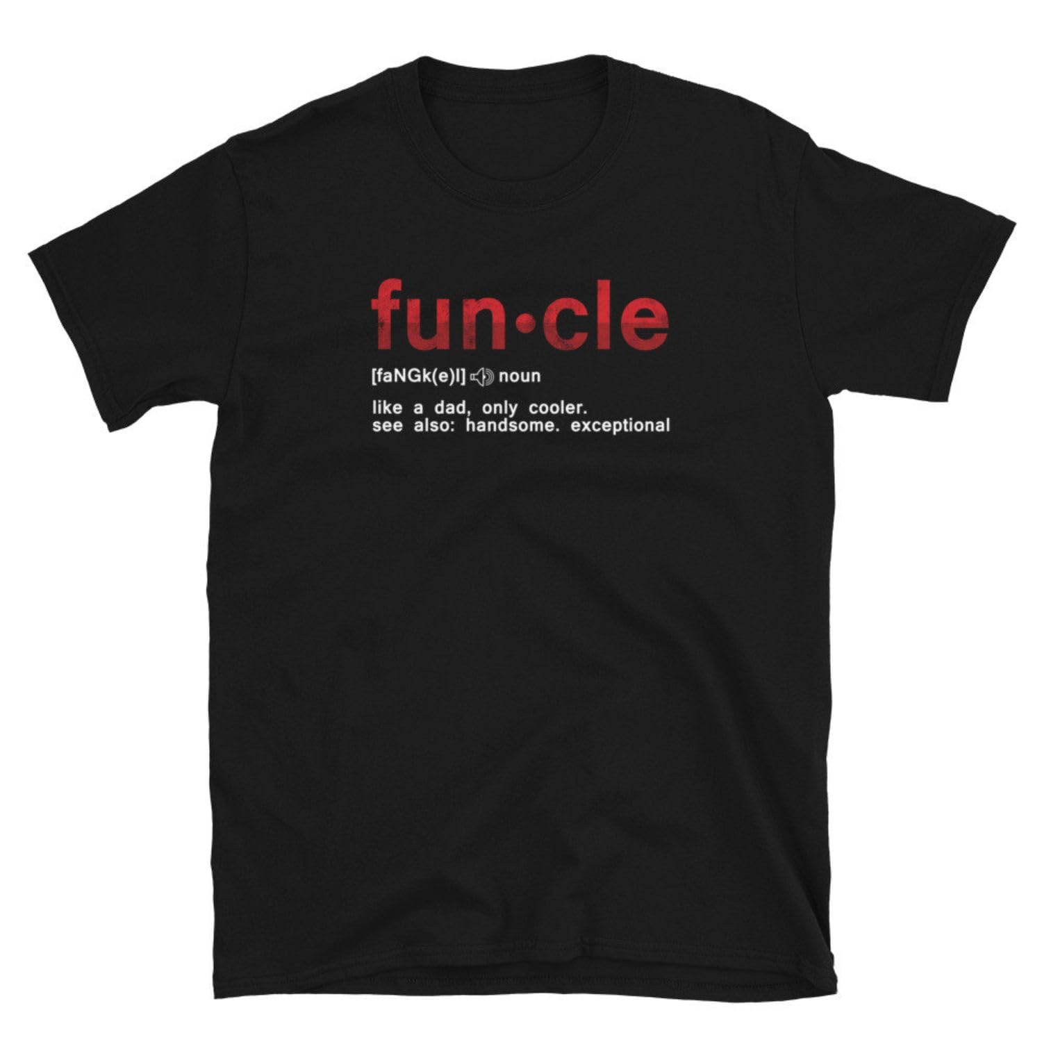 Funcle Funny Uncle Family Member Best Uncle Tee T Shirt Tshirt