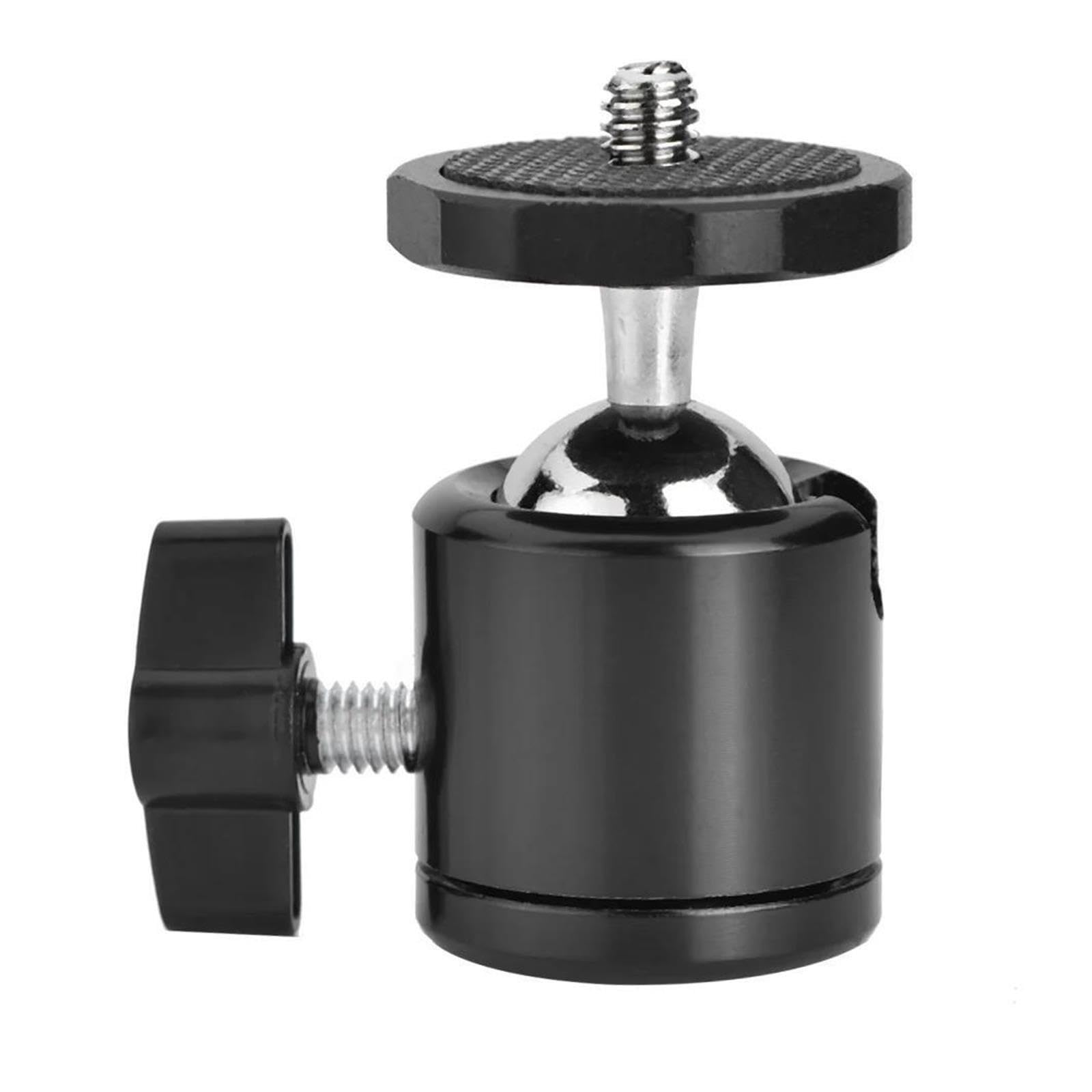 Testa a sfera girevole a 360° con attacco a vite da 1/4".
