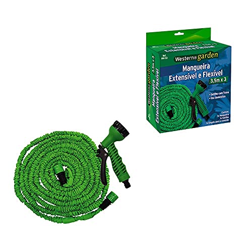 Mangueira Flexível 10,5M Verde-WESTERN
