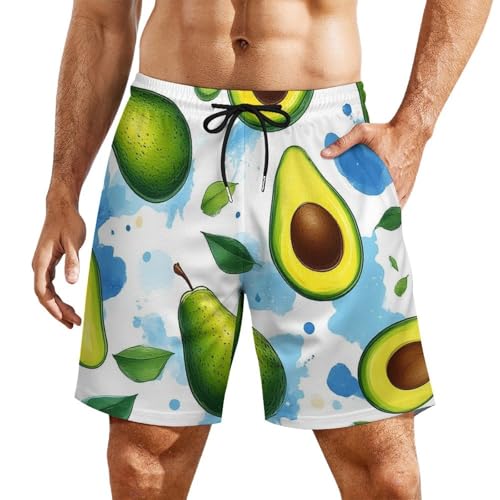 Supdreamc Mens Big & Tall Cargo Short Board Shorts Basic Underwear with Pockets2