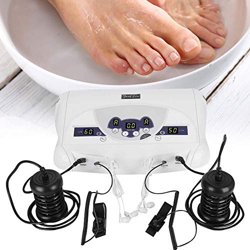 Double Foot SPA Apparaat, Ionische Detox Voetbad Machine Negatieve Ionen Waterstof Molecuul Footbath Spa Detox… - Afbeelding 3