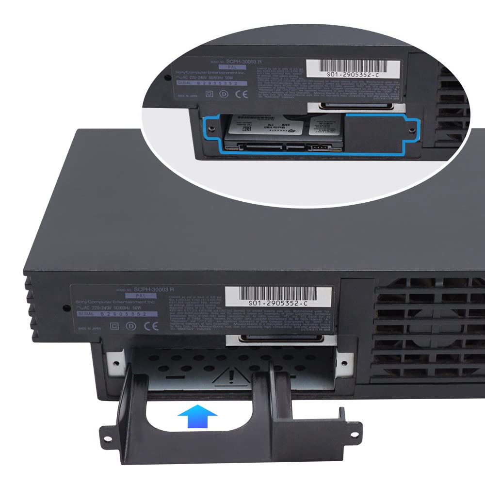 Support d'invite de disque dur pour PS2, adaptateur réseau SATA, support de support imprimé en 3D, support SSD HDD, console de jeu Fat, 2.5 en effet