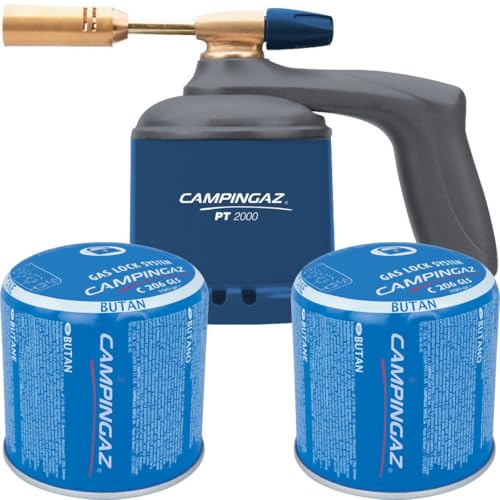 Kit soplete PT2000 + 2 cartuchos de gas C206