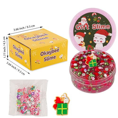 Green & Red Pearl Bead Slime - image 7