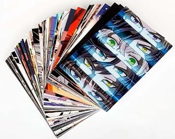 84 Adet Anime Manga Duvar Kolaj Kiti – Yüzler ve Gözler Poster Seti, Kawaii Anime Kolaj Kartları, Kuşe Kağıt 350 gr, 10x15 cm, Yüksek Kaliteli Duvar Dekorasyonu, Kutulu Ambalaj