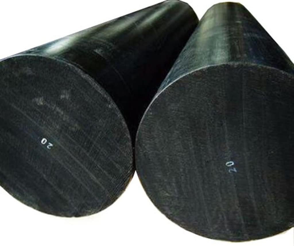 1PCS Black Graphite Polytetrafluoroethylene Bar Environment-Friendly Non-Toxic DIY PTFE Plastic Rod/6mm~100mm Diameter PTFE Bar(15mm)