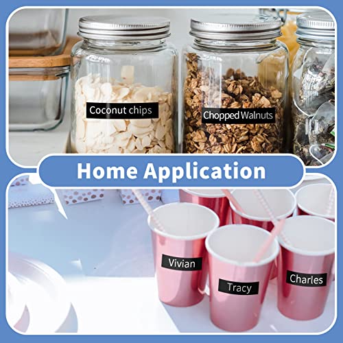 5 x Refil de plástico branco sobre preto para rotulador Dymo de substituição de 12 mm x 3 m, compatí