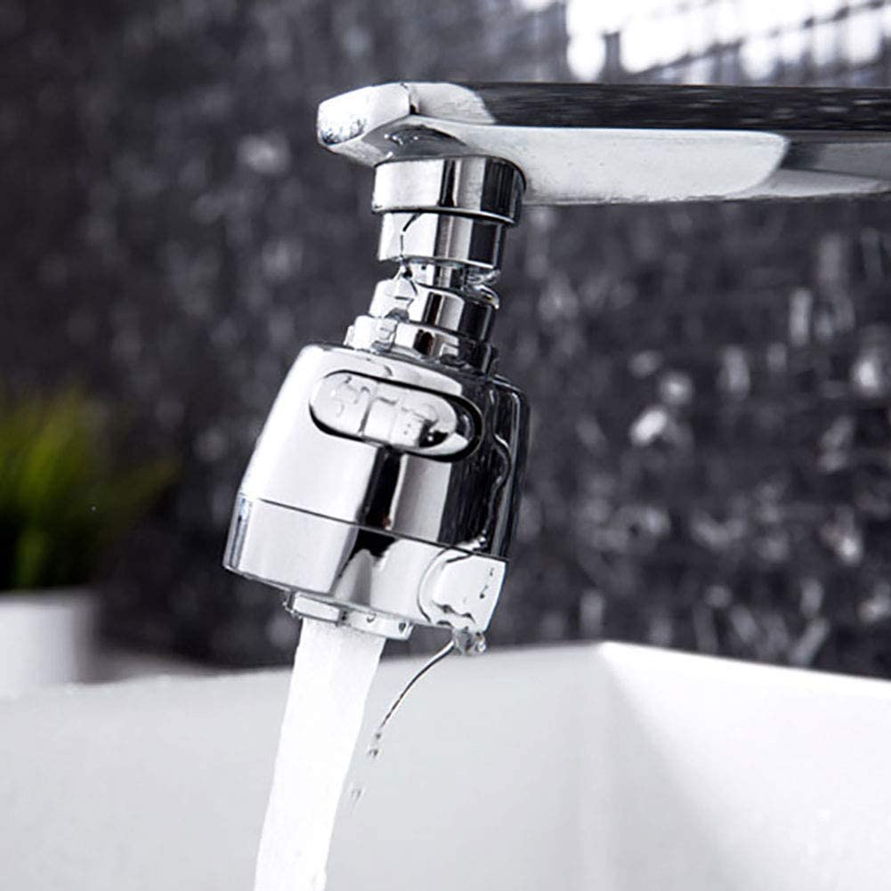 Leeonz Fancy Sink Faucet Sprayer Attachment, Movable Kitchen Tap Head, 360° Rotatable Anti-Splash Faucet Nozzle Head 2-Gear Adjustable Universal, Moveable Kitchen Tap Head (B0BQ6T7GP8) Amazon Price History, Amazon Price Tracker